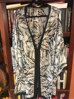 Brandis Dress Out Loud Trippin to Tahiti Open Front Duster